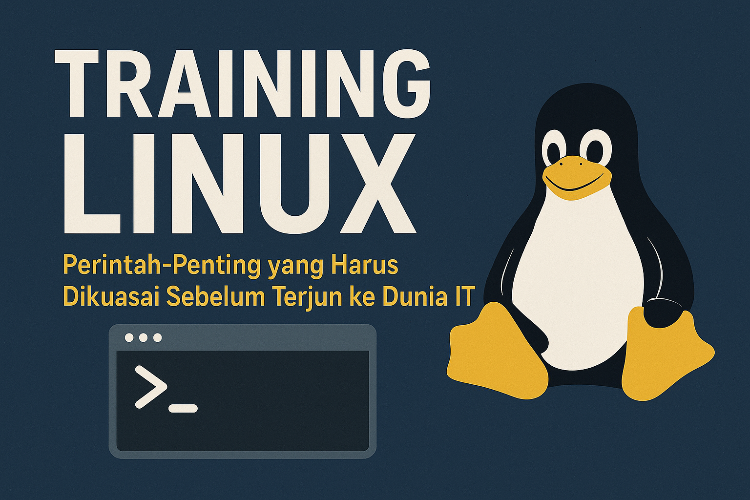 Training Linux: Perintah-Penting yang Harus Dikuasai Sebelum Terjun ke Dunia IT